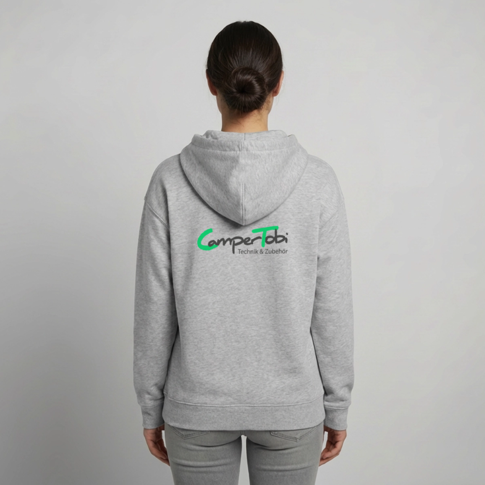Unisex Hoodie | CamperTobi Technik&Zubehör - Grau meliert