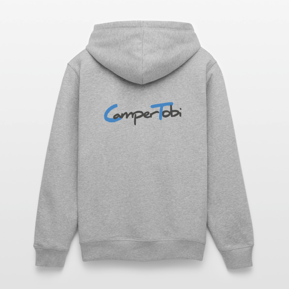 Unisex Hoodie | CamperTobi - Grau meliert