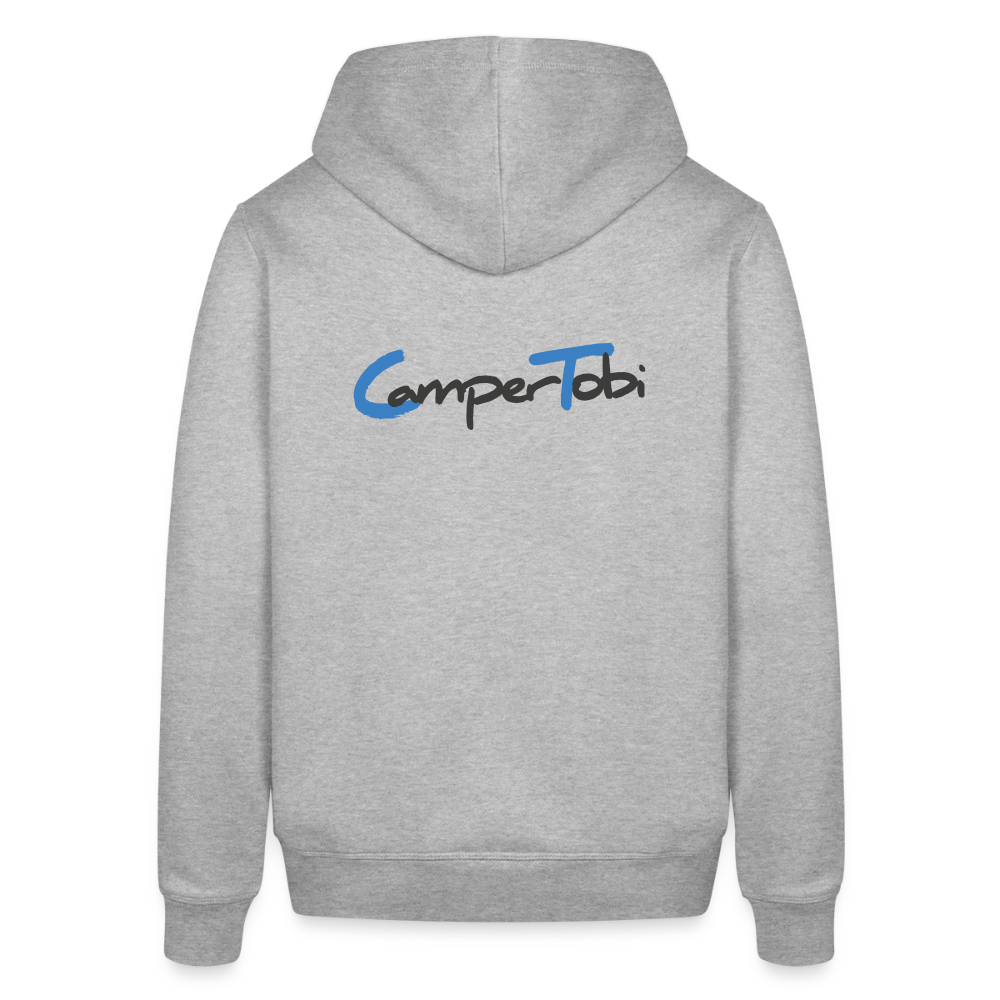 Unisex Hoodie | CamperTobi - Grau meliert