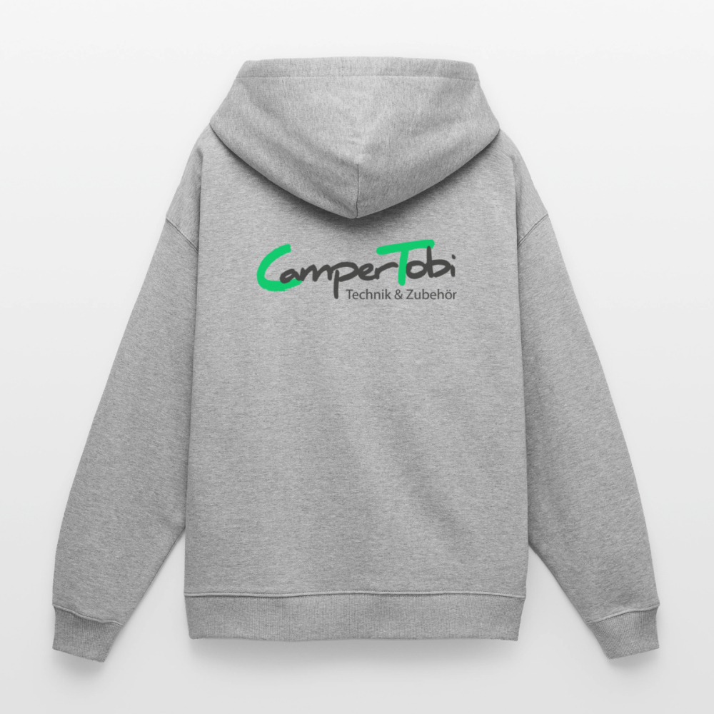 Unisex Hoodie | CamperTobi Technik&Zubehör - Grau meliert