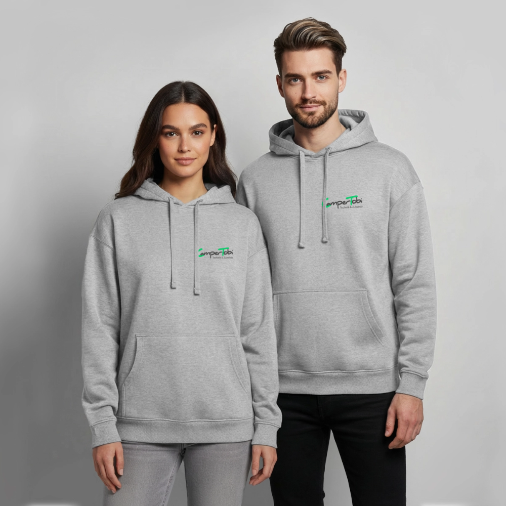 Unisex Hoodie | CamperTobi Technik&Zubehör - Grau meliert