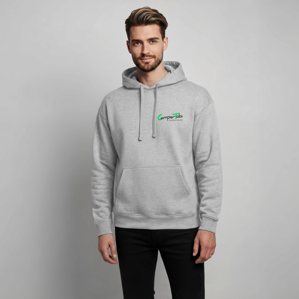 Unisex Hoodie | CamperTobi Technik&Zubehör - Grau meliert