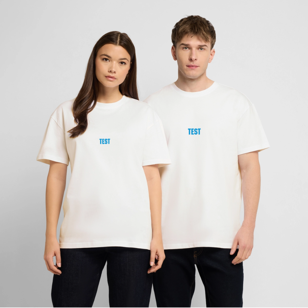 TEST - Nachaltiges T-Shirt aus Bio-Baumwolle - white
