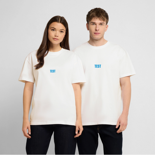 TEST - Nachaltiges T-Shirt aus Bio-Baumwolle - white