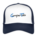 Beechfield Trucker Cap | CamperTobi - Weiß/Navy