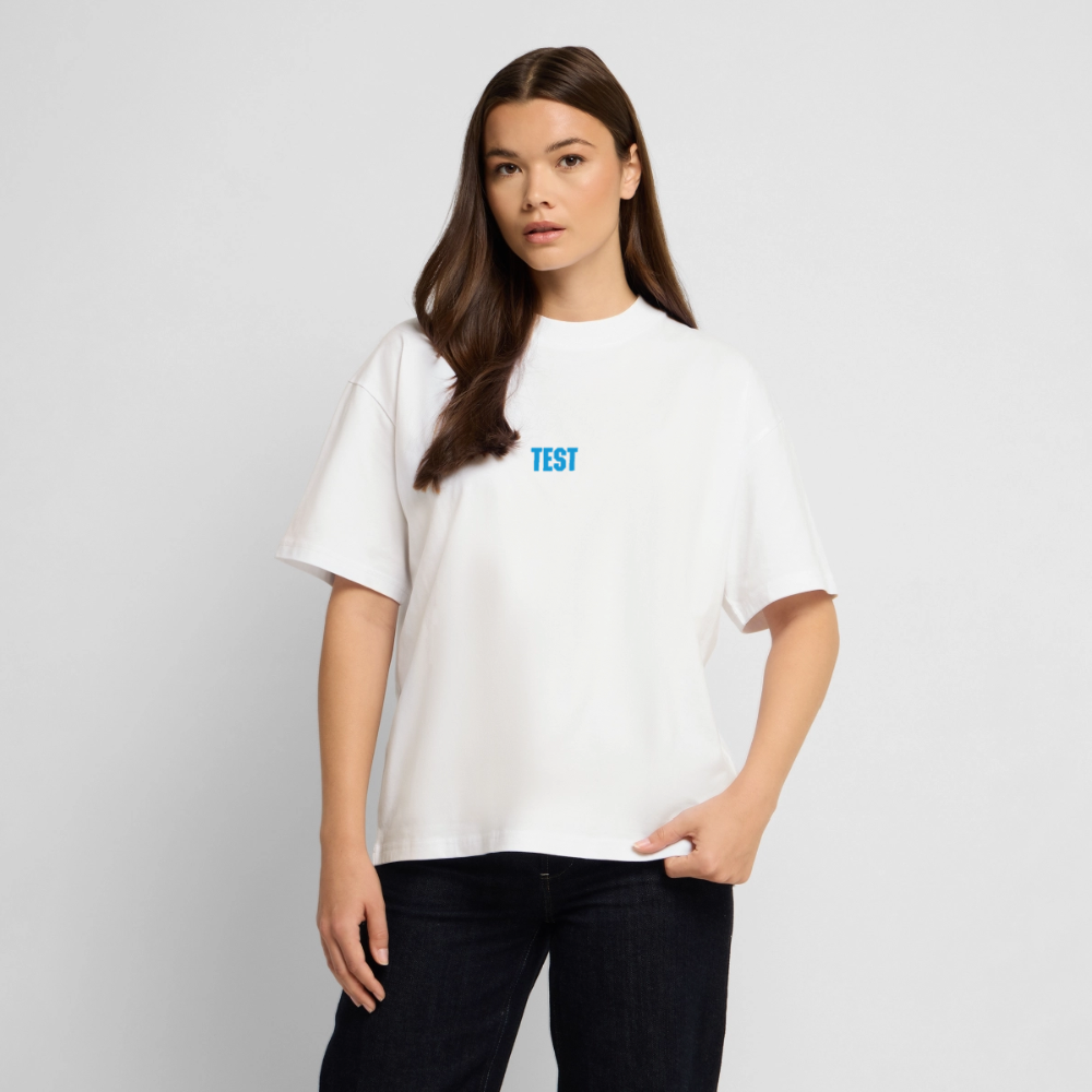 TEST - Nachaltiges T-Shirt aus Bio-Baumwolle - white